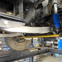 Billet Series 7075 - T6 Alloy Hybrid Radius Arms With Drop Box Suitable For Nissan Patrol GQ/GU 4 Inch (100mm) Castor Correction