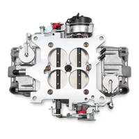 HR-Series Carburetor 650CFM 650 CFM - 4150 - Mechanical Secondaries - Shiny - Gasoline