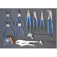 Sumo Series Power Hutch Tool Kit Combo - 550pc - Metric & SAE - Black/Crome