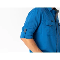 Superior Mens Syzmik Fishing Shirt Blue (Each) Large