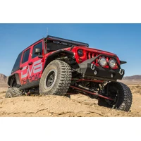 Jeep JK Flat Tube Fenders Front and Rear 07-18 Wrangler JK