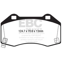 2017+ Fiat 124 Spider 1.4L Turbo Abarth Greenstuff Front Brake Pads