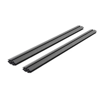 Universal XRS 49 3/4 Cross Rail Accessory Set - Tex. Black