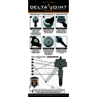 2007+ Toyota FJ / 2003+ Toyota 4Runner / 2008+ Toyota LC200 Delta Joint Kit