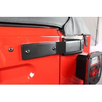 Jeep TJ Tailgate Hinge Pair 97-06 Wrangler TJ Powdercoat Black