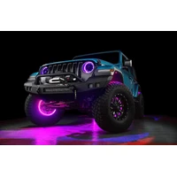 LED Illuminated Wheel Rings - ColorSHIFT RGB+W