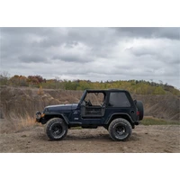 97-06 Jeep Wrangler TJ Frameless Trail Soft Top Kit - Black Diamond