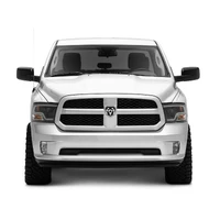 09-18 RAM 1500 LED Halo Projector Headlights- Black Housing (Clear Lens)
