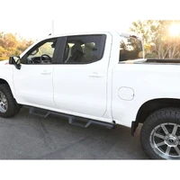 2019 Chevrolet Silverado / GMC Sierra 1500 Crew Cab Drop Nerf Step Bars - Textured Black