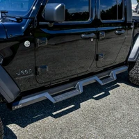 2020 Jeep Gladiator HDX Drop Nerf Step Bars - Textured Black