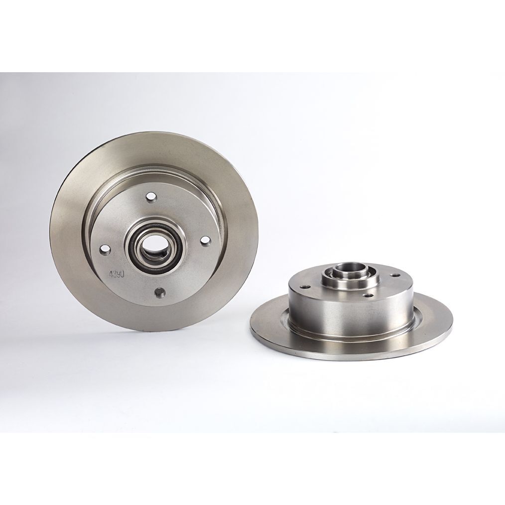 Brembo Prime UV Coated Brake Rotors for 1966-1971 FASTBACK, SQUAREBACK, 1965-1974 KARMANN GHIA - 08.2691.10 Rotor, Brembo, Solid, Solid Surface, 10.95 in. Diameter, Iron, UV-Coated, Volkswagen, Each thumbnail 2