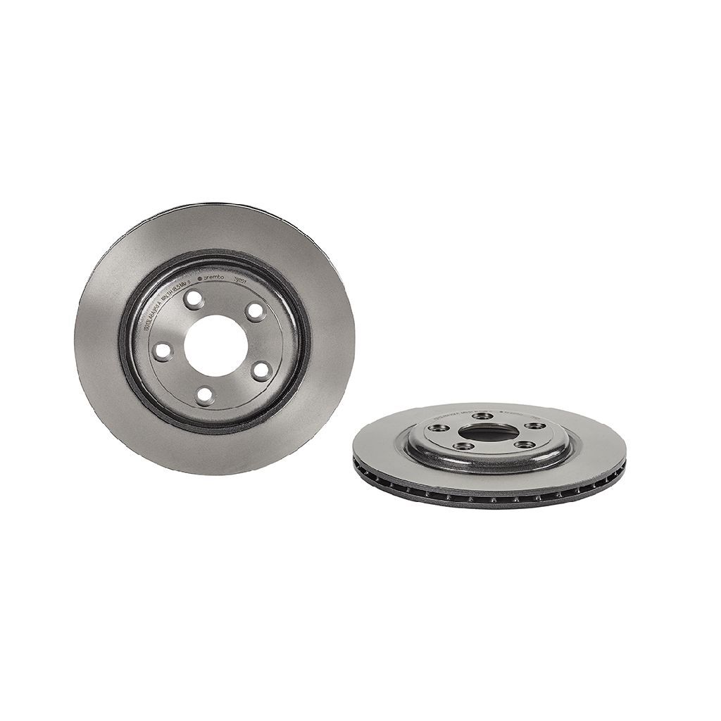 Brembo Premium UV Coated Brake Rotors 09.7911.21 Rotor, Brembo, Vented, Solid Surface, 11.34 in. Diameter, Iron, UV-Coated, Ford, Each