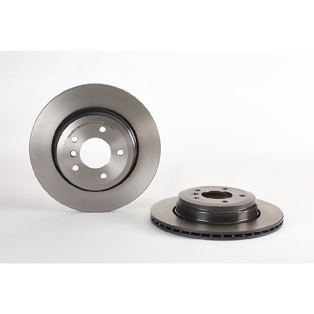 Brembo Premium UV Coated Brake Rotors 09.9425.11 Rotor, Brembo, Vented, Solid Surface, 12.6 in. Diameter, Iron, UV-Coated, BMW, Each thumbnail 2