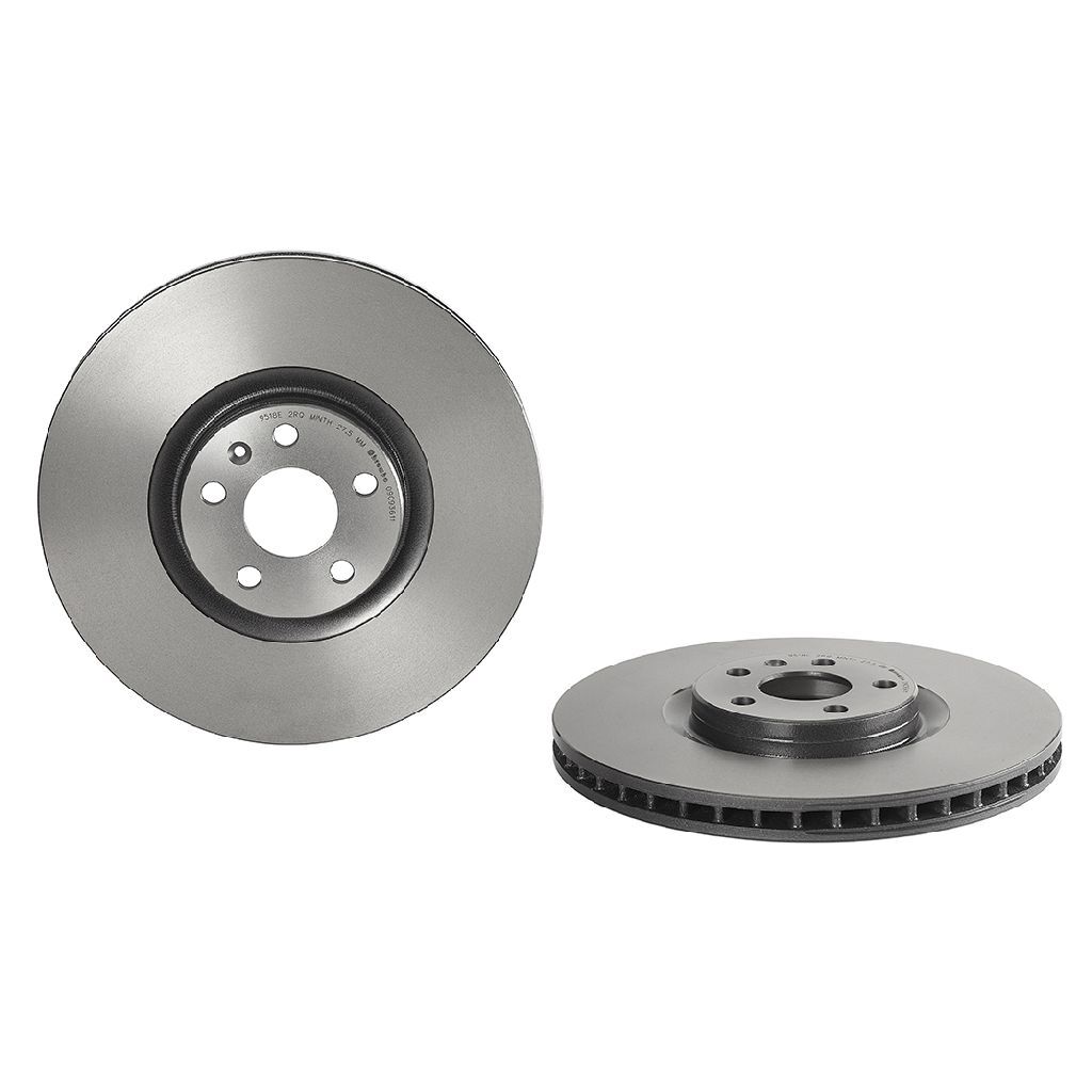 Brembo Premium UV Coated Brake Rotors 09.C936.11 Rotor, Brembo, Vented, Solid Surface, 13.58 in. Diameter, Iron, UV-Coated, Volvo, Each