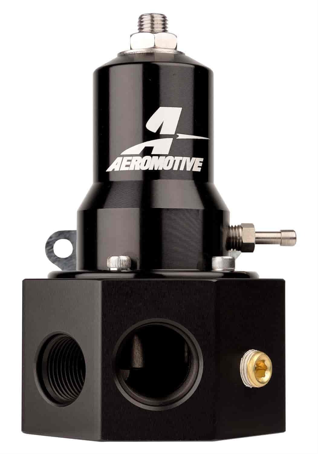 Aeromotive Adjustable Fuel Pressure Regulator 30-120PSI .313 Valve -3x -8 / 1x -10 Inlet -10 Return thumbnail 8