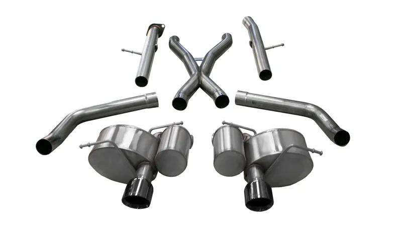 Corsa 2012-21 Jeep Grand Cherokee SRT 2.75in Dual Rear Xtreme Cat-Back Exhaust - Black PVD TipFinish thumbnail 6