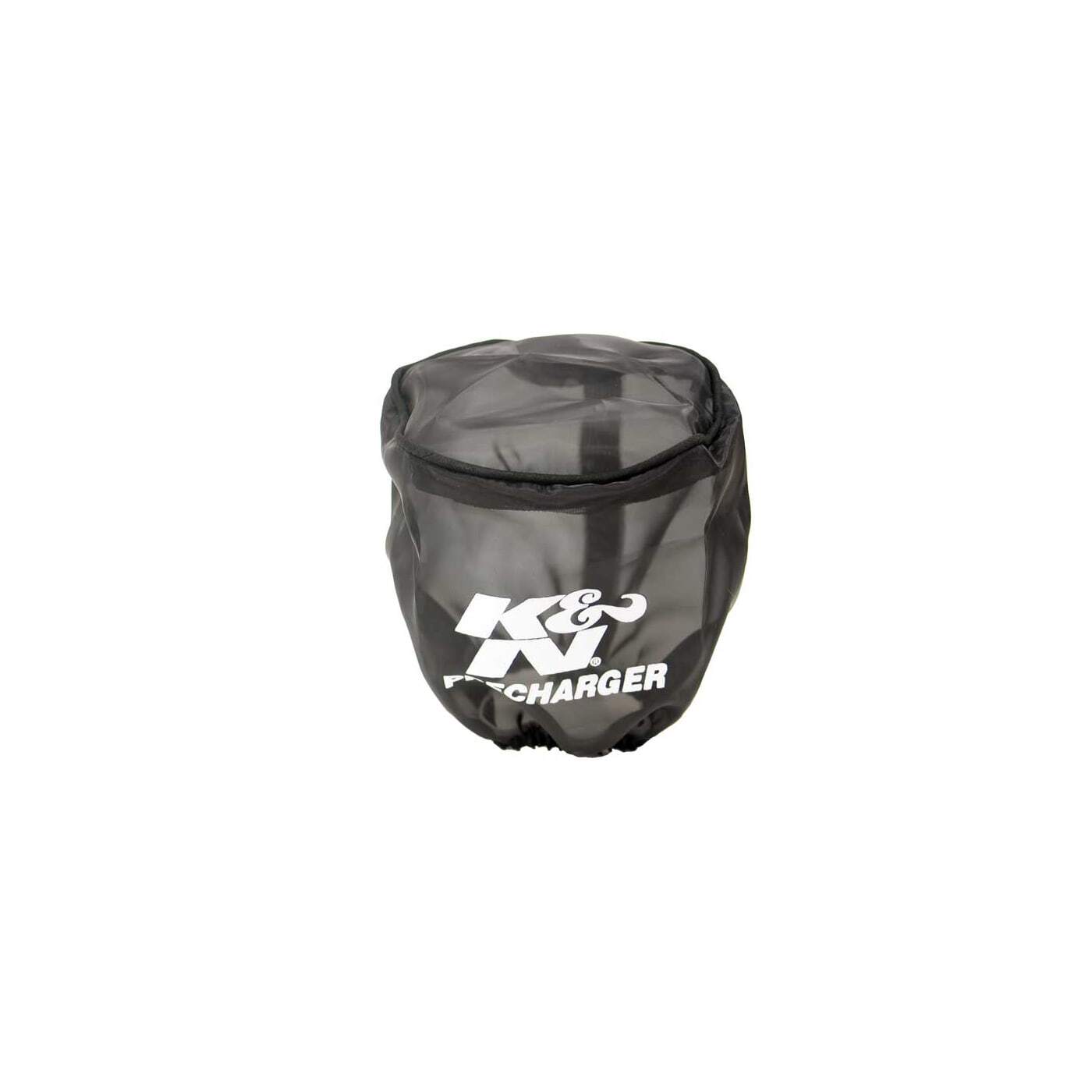K&N PreCharger Air Filter Wrap Black Universal 4in. Height 4in. Inside Diameter thumbnail 7
