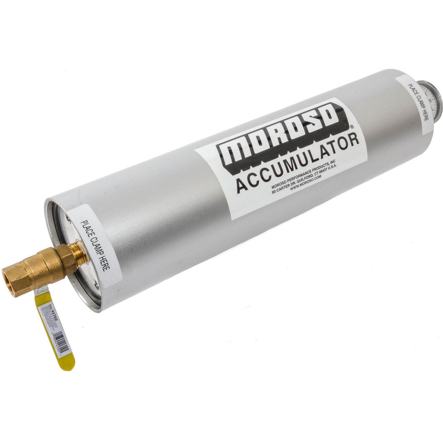 Moroso 23902 Oil Accumulator Heavy Duty 3QT