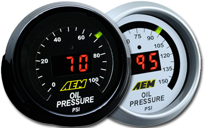 Aem oil 2025 pressure gauge