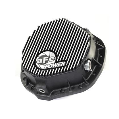 aFe Street Series Differential Covers 46-70390 Covers, Series, Aluminum, Natural, AAM 11.5 in. 14-bolt, Rear, Dodge, Each