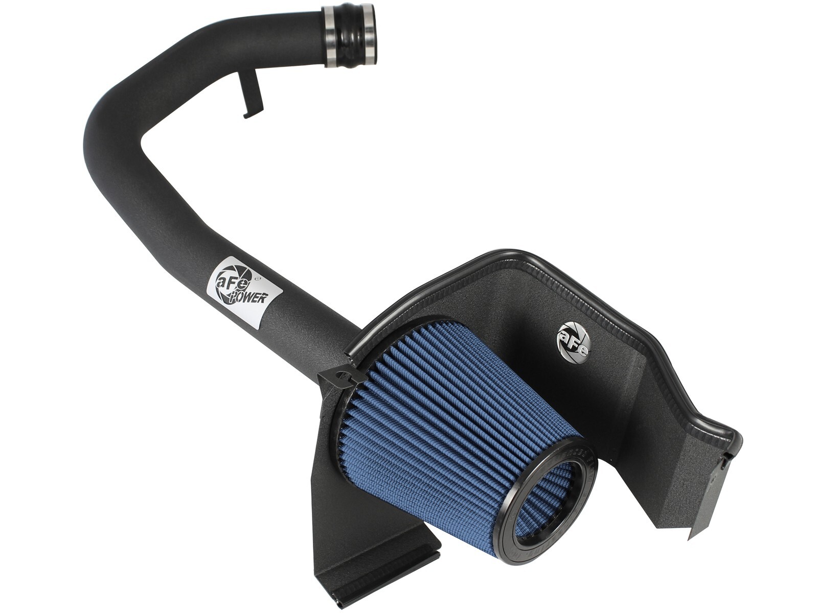 Air Induction System - Magnum FORCE Stage-2 - Reusable Oiled Filter - Aluminum - Black Powder Coat - Dodge Challenger / Charger 2011-19 - Kit thumbnail 2