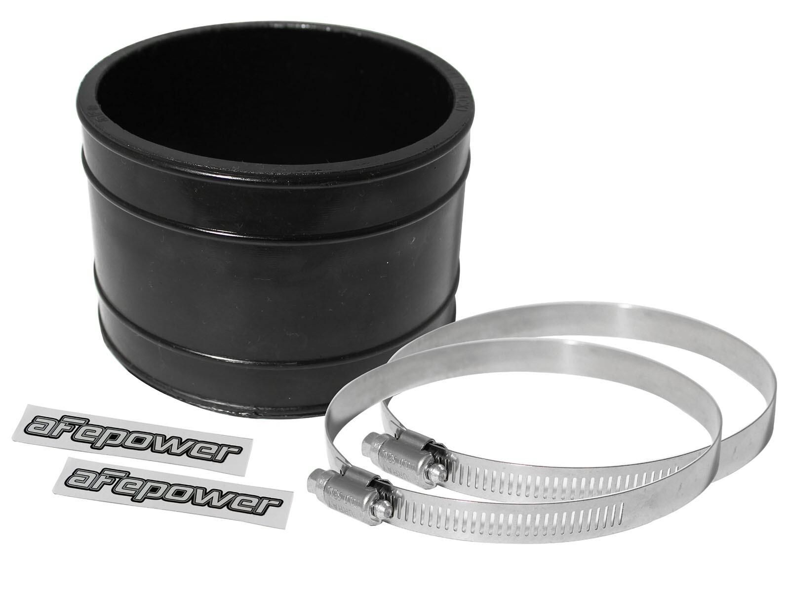 aFe Magnum FORCE Cold Air Intake System Spare Parts Kit (4in ID x 3in L) Straight Coupler - Black thumbnail 6