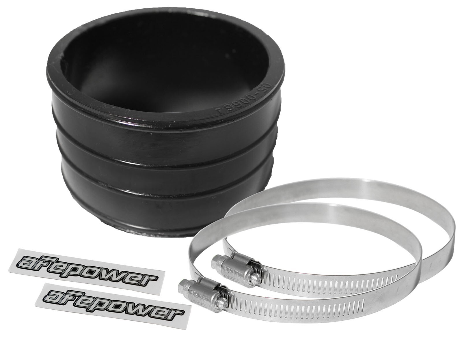aFe Magnum FORCE Cold Air Intake System Spare Parts Kit (3in ID x 2in L) Straight Coupler - Black thumbnail 6
