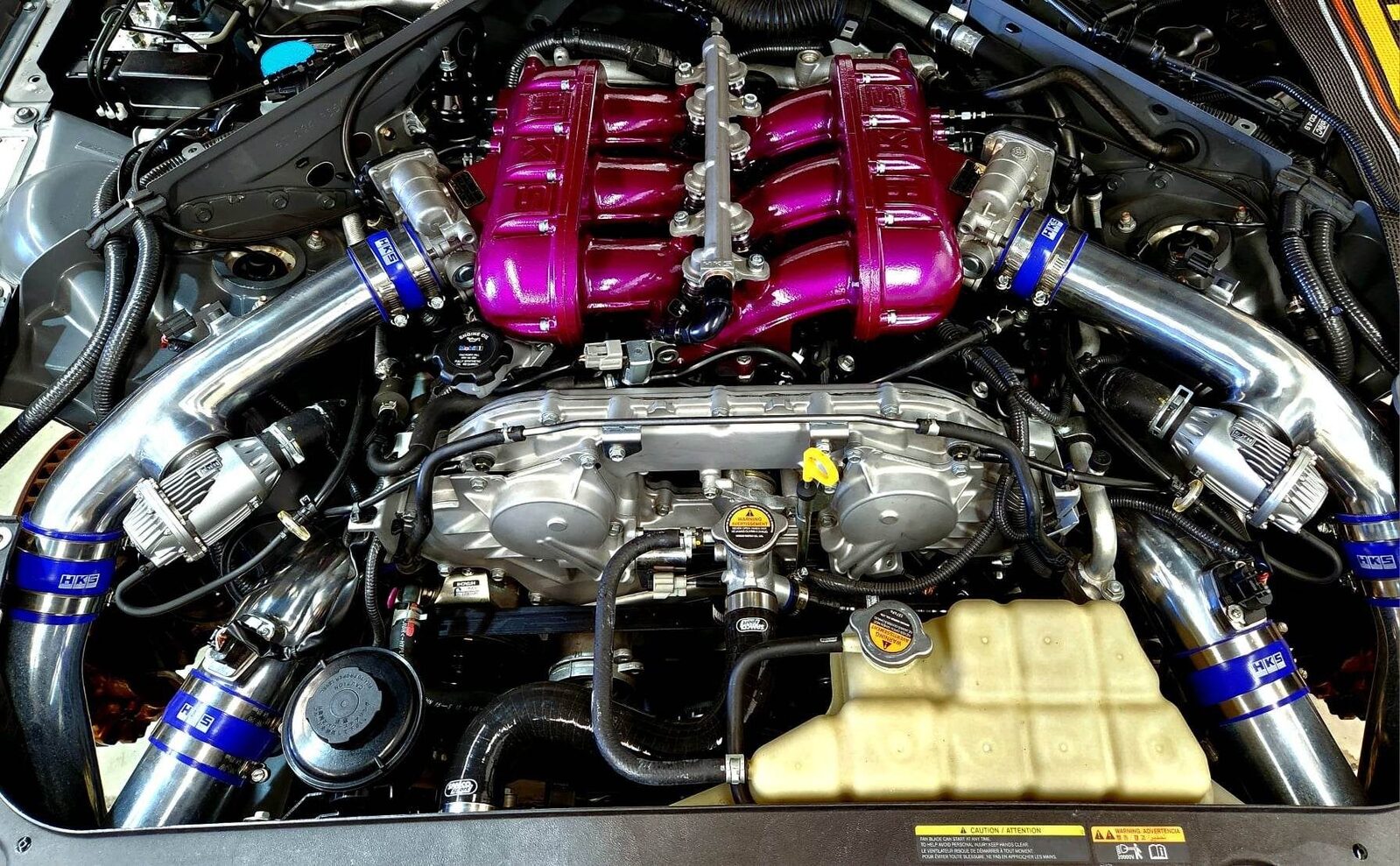 HKS 71008-AN027 SSQV4 Kit With Alloy Pipe (R35 GTR 07+)