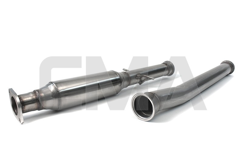 Alta AMP-EXT-100BR Cat Back Exhaust Dual Tip - Brushed (Mini R53)