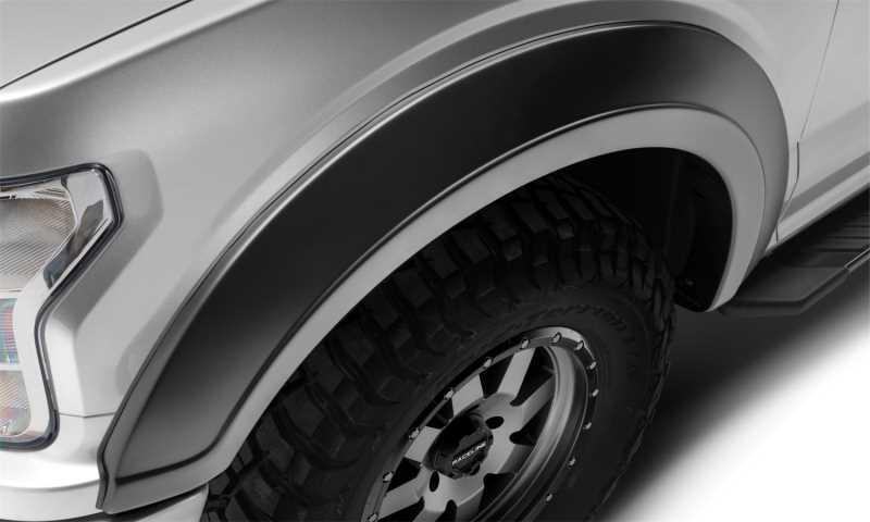 Bushwacker Extend-A-Fender Flares 20061-02 Fender Flares, Flares, Front, Dura-Flex Thermoplastic, Black, 1.500 in. Flare Width, Ford, Pair thumbnail 3