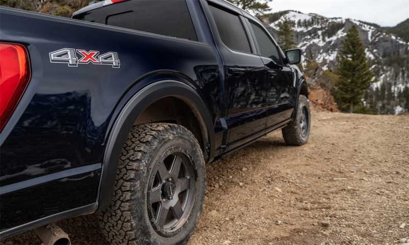 Bushwacker OE-Style Fender Flares 20096-02 Flares, OE Style, Rear, Black, Dura-Flex Thermoplastic, Ford, Pair thumbnail 2