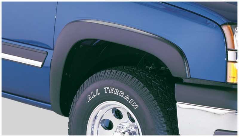 Bushwacker OE-Style Fender Flares 40053-02 Flares, OE Style, Front, Black, Dura-Flex Thermoplastic, Chevy, Pair thumbnail 2