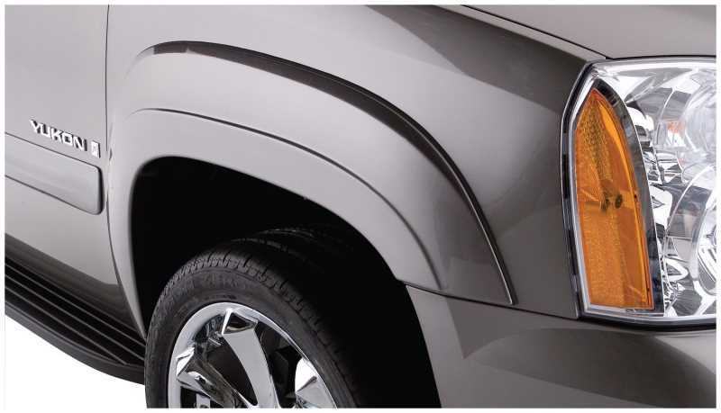 Bushwacker OE-Style Fender Flares 40067-02 Flares, OE Style, Front, Black, Dura-Flex Thermoplastic, GMC, Pair thumbnail 2
