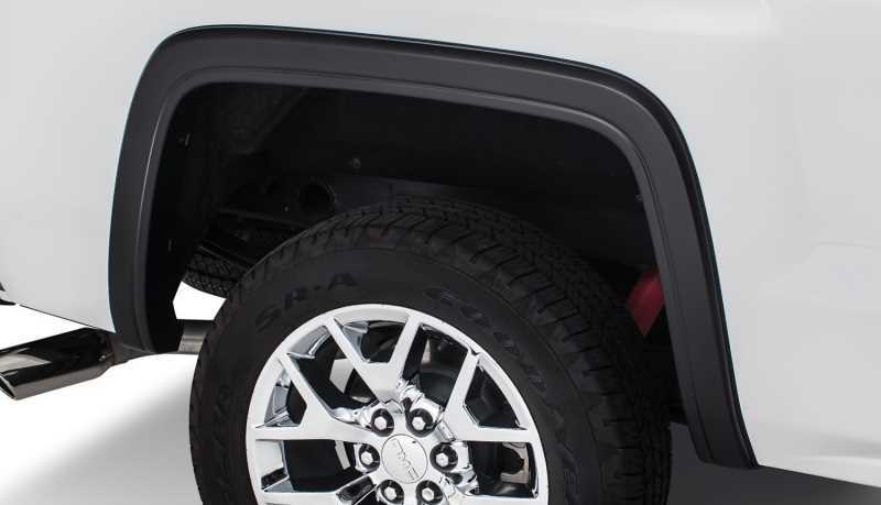 Bushwacker OE-Style Fender Flares 40124-02 Flares, OE Style, Rear, Black, Dura-Flex Thermoplastic, GMC, Pair thumbnail 3