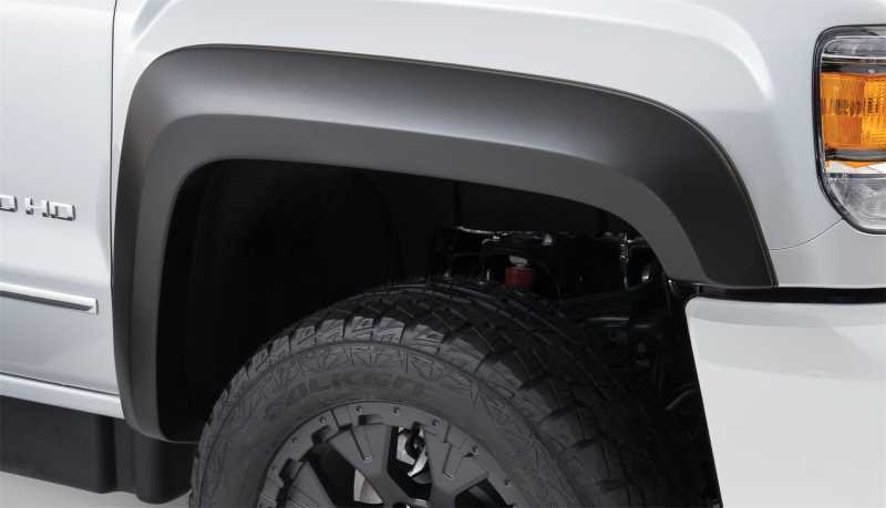 Bushwacker Extend-A-Fender Flares 40131-02 Fender Flares, Extend-A-Fender, Rear, Front, Dura-Flex Thermoplastic, GMC, Pair thumbnail 3