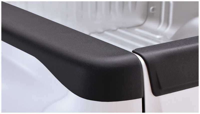 Bushwacker Ultimate Bed Rail Caps 48525 Caps, Ultimate, Smooth, Plastic, Matte Black, GMC, Pair thumbnail 5