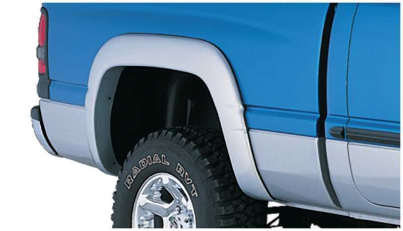 Bushwacker OE-Style Fender Flares 50012-02 Flares, OE Style, Rear, Black, Dura-Flex Thermoplastic, Dodge, Pair thumbnail 2