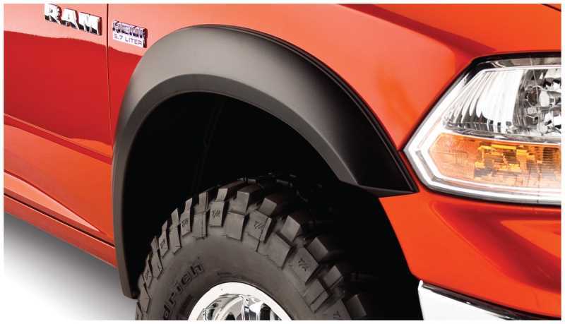 Bushwacker Extend-A-Fender Flares 50035-02 Fender Flares, Extend-A-Fender, Front, Black, Dura-Flex Thermoplastic, Dodge, Ram, Pair thumbnail 2