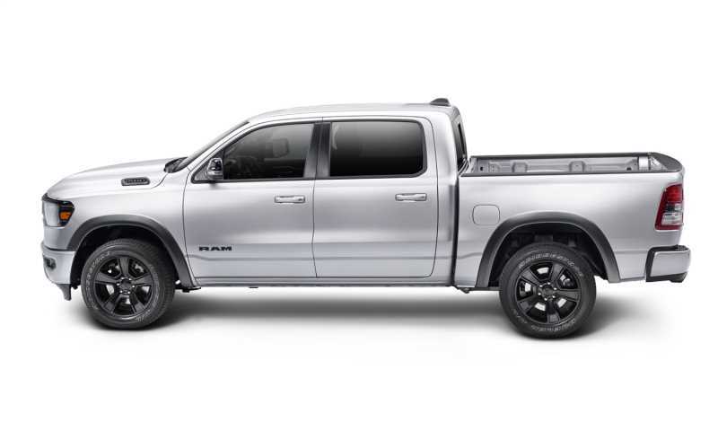 Bushwacker OE-Style Fender Flares for 2023 3500, 2500, 2019-2024 1500 - 50057-02 Flares, OE-Style, Front, Dura-Flex Thermoplastic, Black, 2.600 in. Flare Width, Ram, Pair thumbnail 2