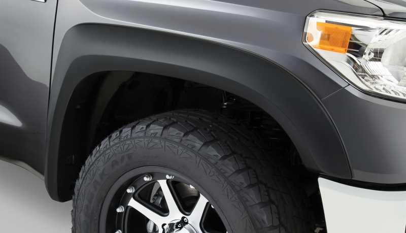 Bushwacker Extend-A-Fender Flares for 2004-2015 TITAN - 70001-02 Fender Flares, Extend-A-Fender, Front, Black, Dura-Flex Thermoplastic, Nissan, Pair thumbnail 2