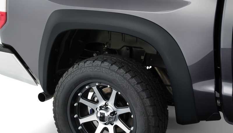 Bushwacker Extend-A-Fender Flares 70002-02 Fender Flares, Style, Rear, Black, Dura-Flex Thermoplastic, Nissan, Pair