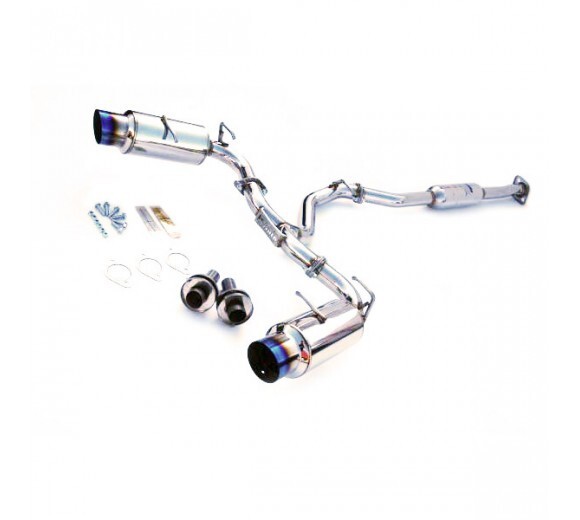 Invidia HS12SSTGTT N1 Cat Back Exhaust Ti Tips (BRZ/86/GR86)
