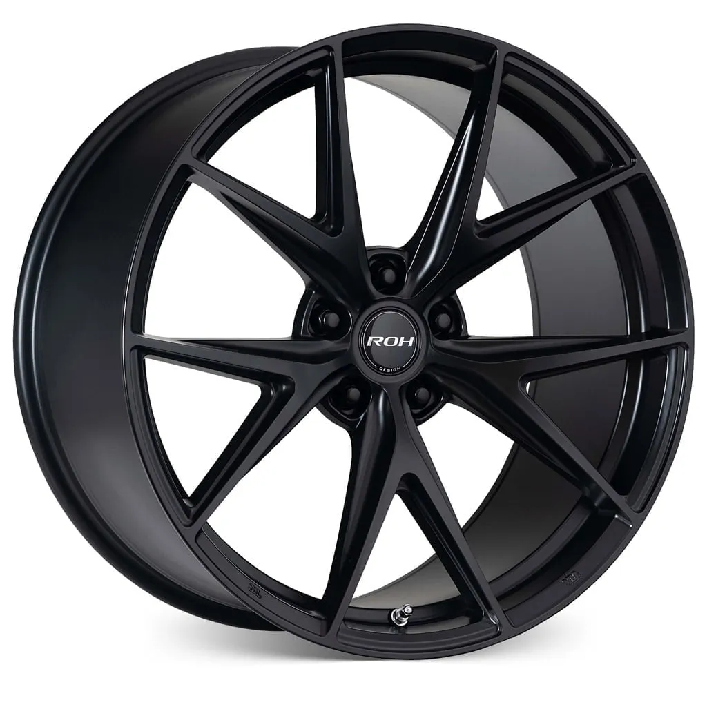 Forza Rim Designs Circle Rings ROH Wheels FOR188MB-XPX Forza Matt Black Wheels