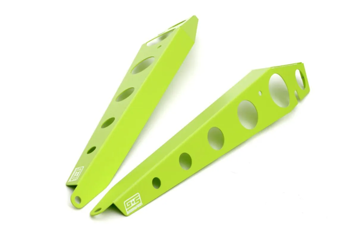 GrimmSpeed 15+ Subaru WRX/STI Fender Shroud - Neon Green Powdercoat thumbnail 3