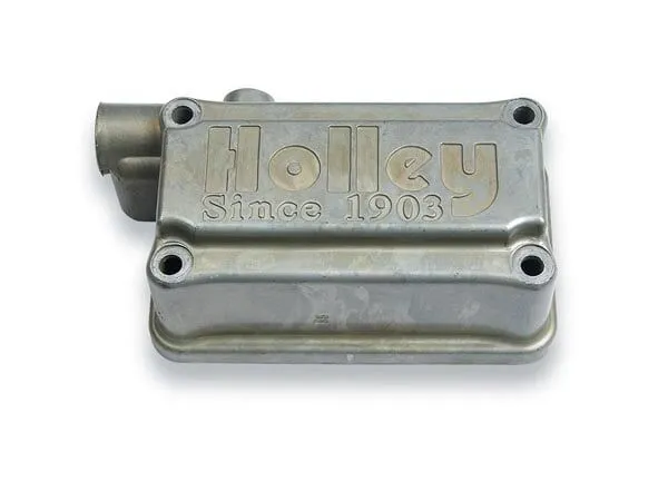 Holley Fuel Bowls 134-282 Carburetor Components, Secondary Bowl, Replacement, Side Hung, Non-Adjustable Needle and Seat, Zinc Finish, for Model 4160, 0-1850, 0-80457, Each thumbnail 3