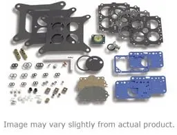Holley Carburetor Renew Kits 37-1540 Rebuid Kits, Renew, Model 4360, Gaskets, O-rings, Pump Diaphragm, Needle, Power Valve, Instructions, Kit thumbnail 2