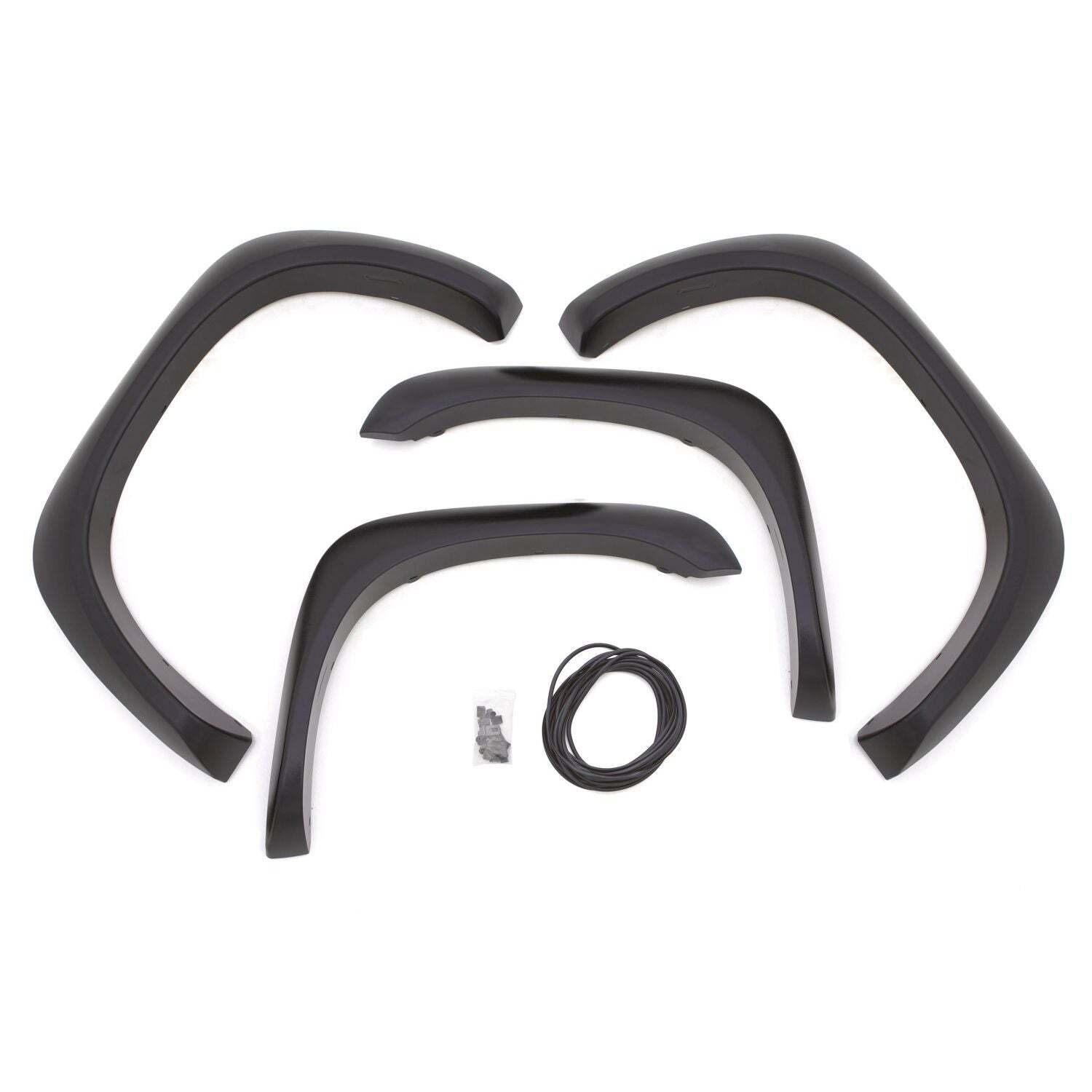 LUND Extra-Wide Style Fender Flares for 2003-2009 RAM 3500, 2500, 2002-2008 1500 - EX203T Flares, Extra Wide, Thermoplastic, Textured Black, Dodge, Set of 4 thumbnail 4