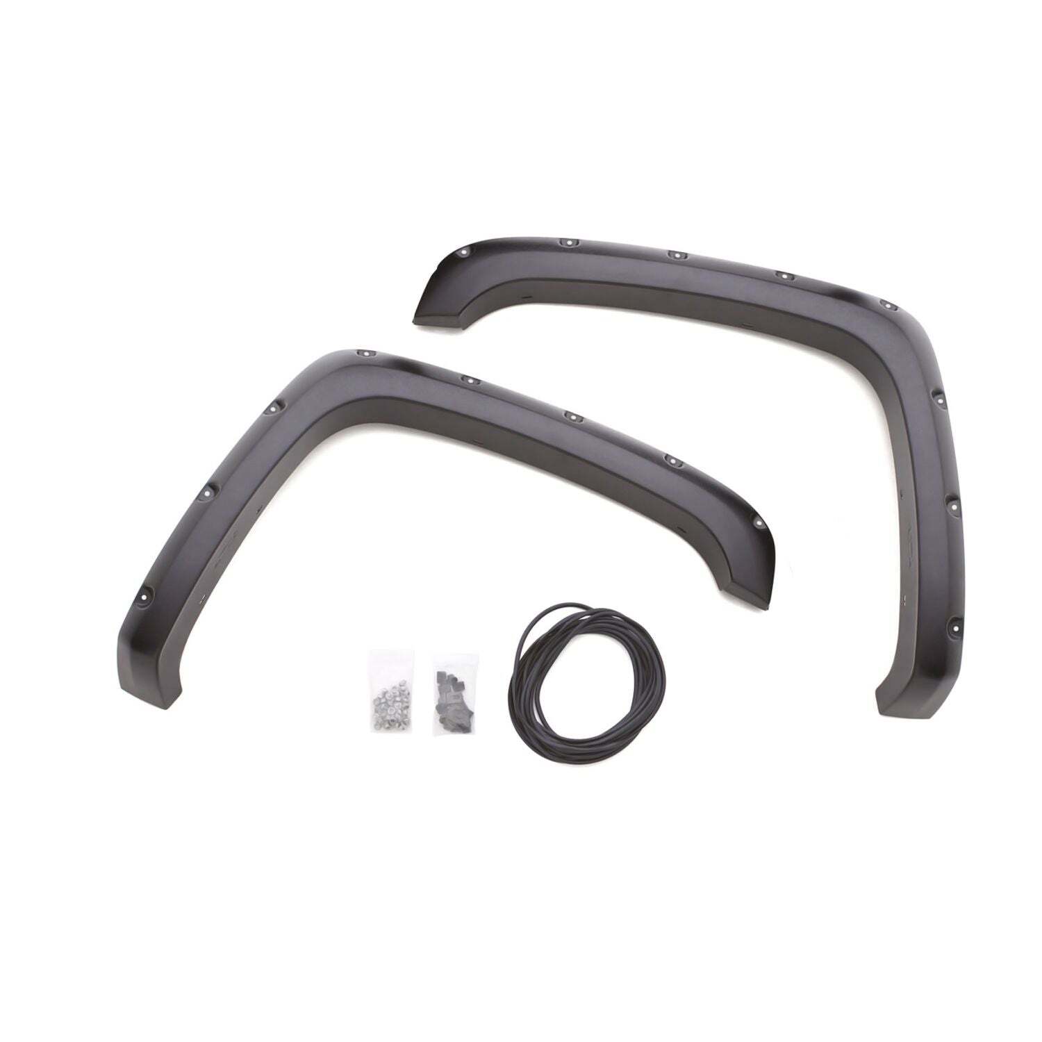 LUND RX-Rivet Style Fender Flares RX106SA Flares, Style, Thermoplastic, Smooth Black, Chevy, Front, Pair thumbnail 5