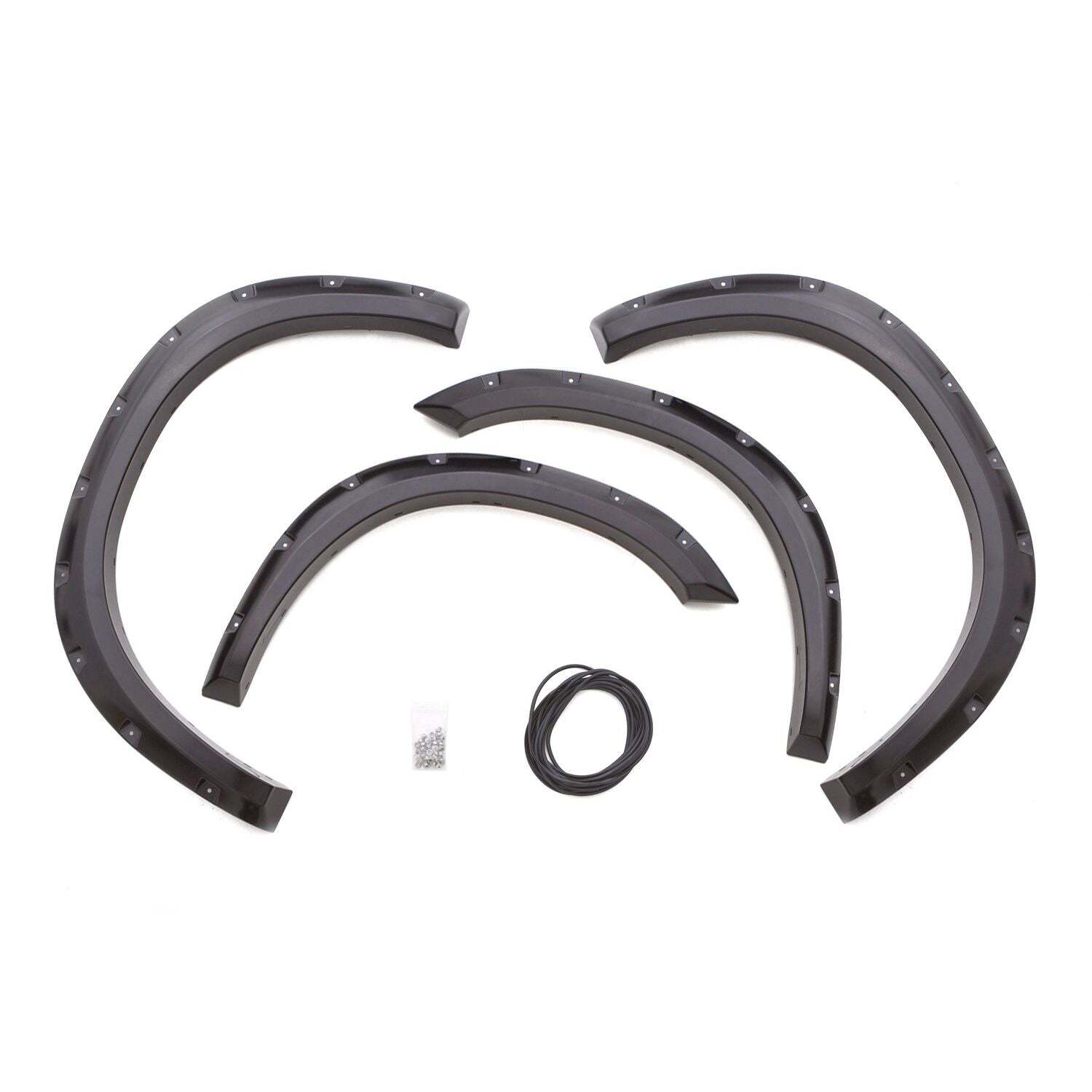 LUND RX-Rivet Style Fender Flares RX205T Flares, Thermoplastic, Black, Textured, 2.50 in. Width, Dodge, Ram, Set of 4 thumbnail 5