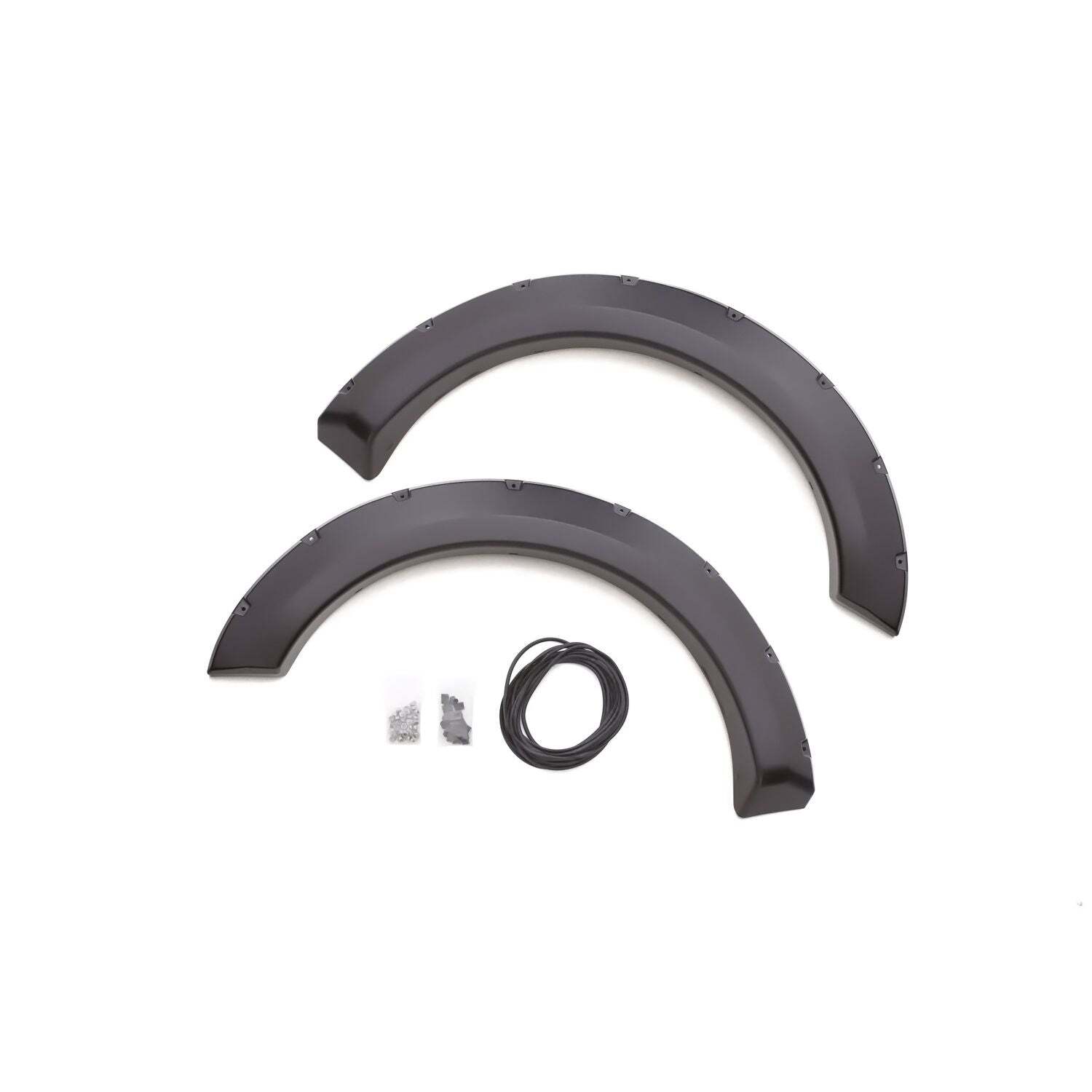 LUND RX-Rivet Style Fender Flares for 2004-2008 F-150 - RX310SA Flares, Thermoplastic, Black, Smooth, 2.500 in. Width, Ford, Front, Pair thumbnail 5